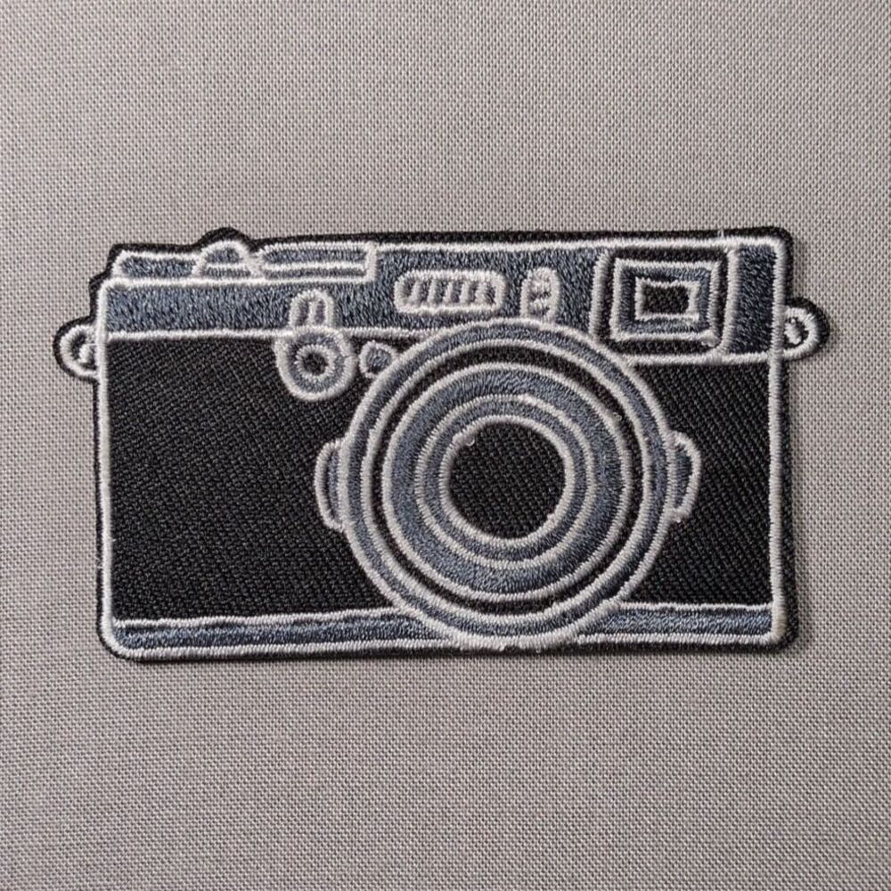 Camera Iron On Patch | Photography Patch